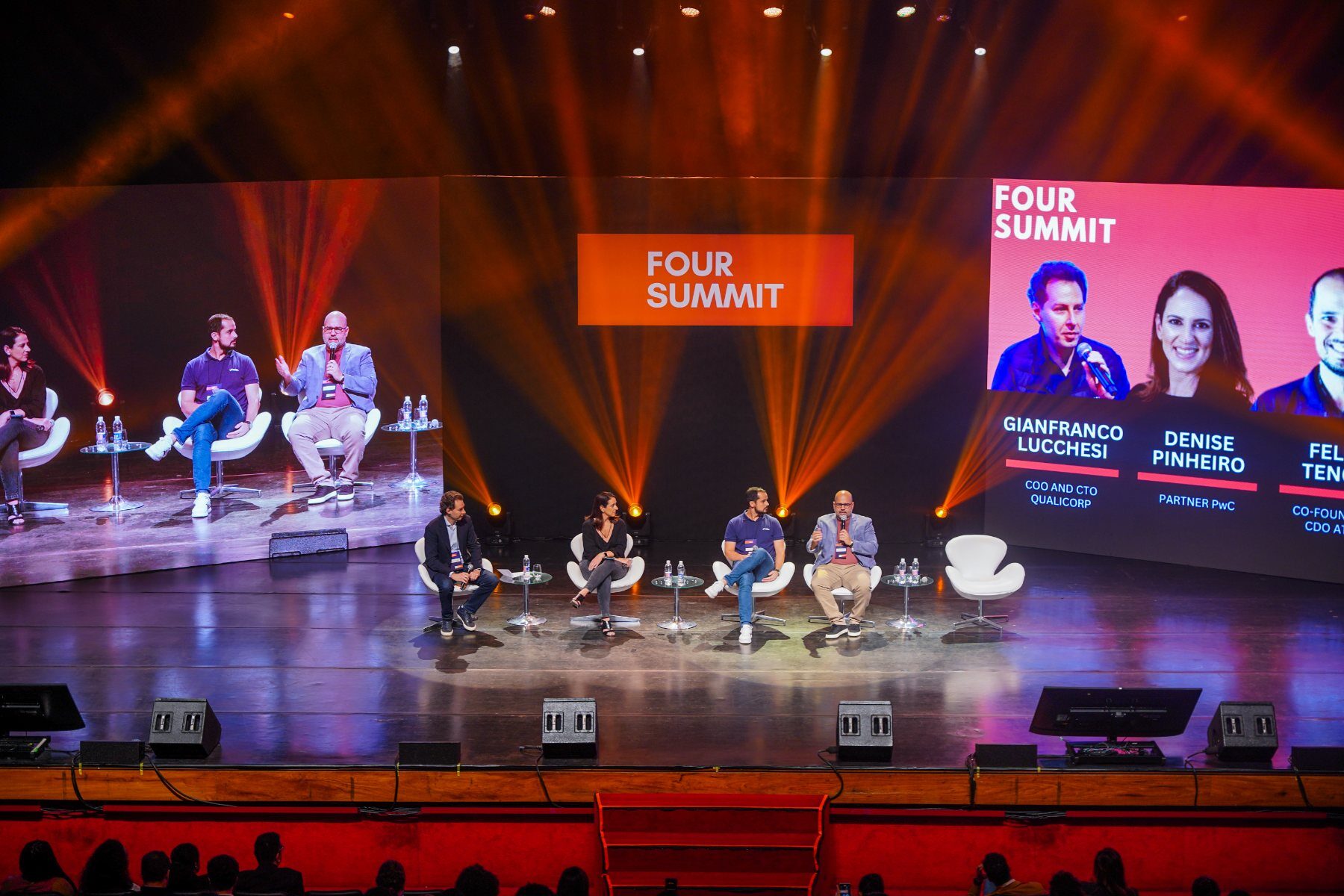 Palco do Four Summit